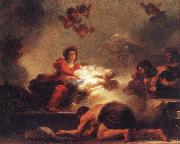 Jean-Honore Fragonard Adoration of the Shepherds oil painting reproduction